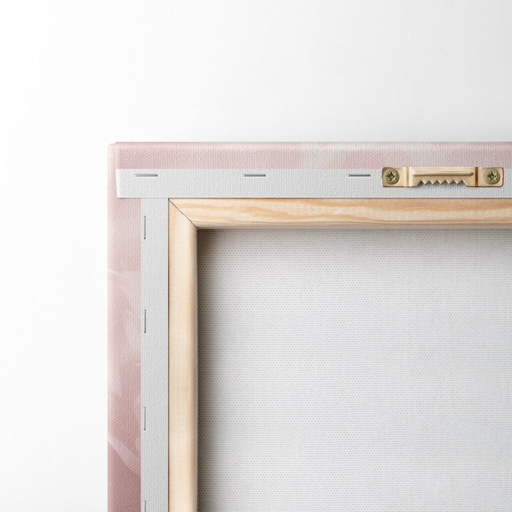 Peónias numa nuvem cor-de-rosa — verso