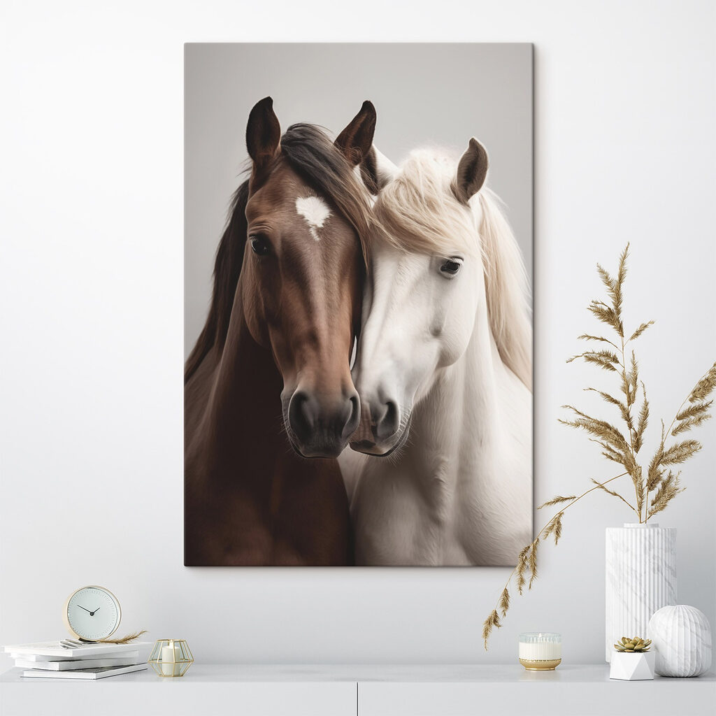 Cavalos cara a cara — interior 1