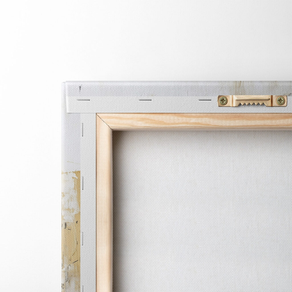 Cavalo branco em cinzento-dourado — verso