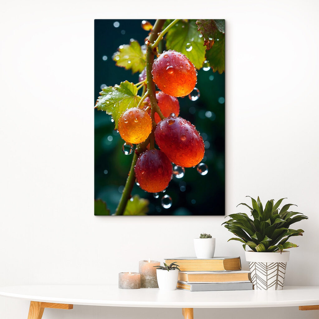 Uvas orvalhadas — interior 2