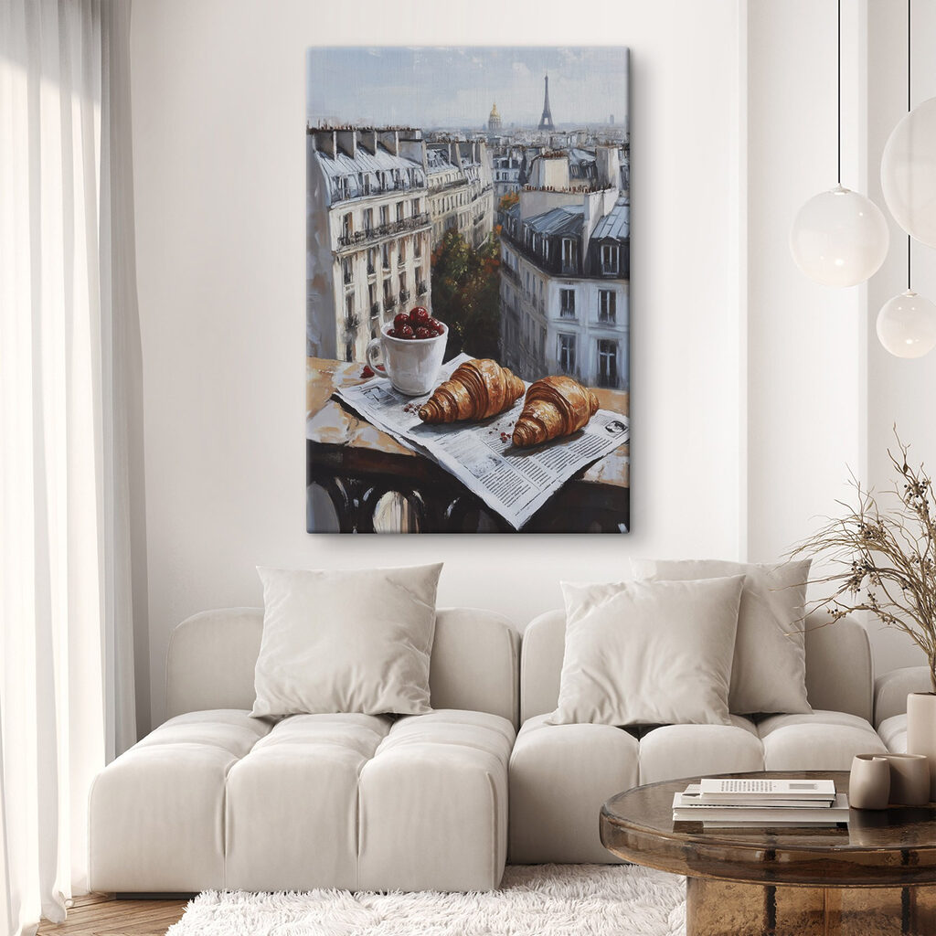 Croissants sobre Paris — interior 1