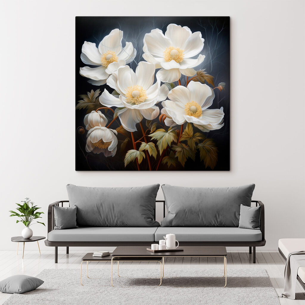 Natureza-morta com flores — interior 1