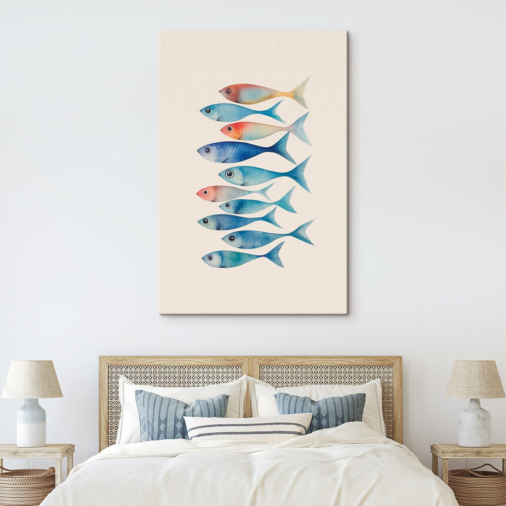 Fila de peixinhos — interior 2