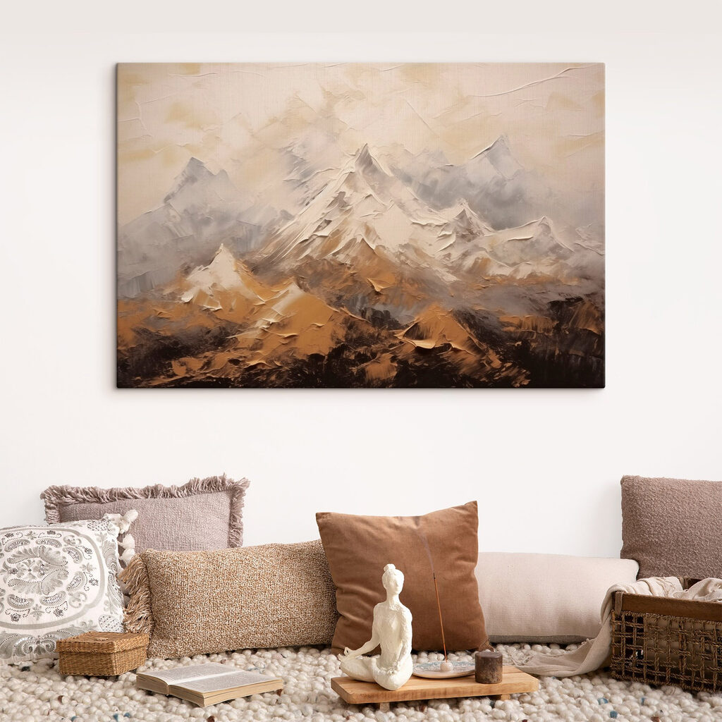 Montanhas nevadas — interior 1