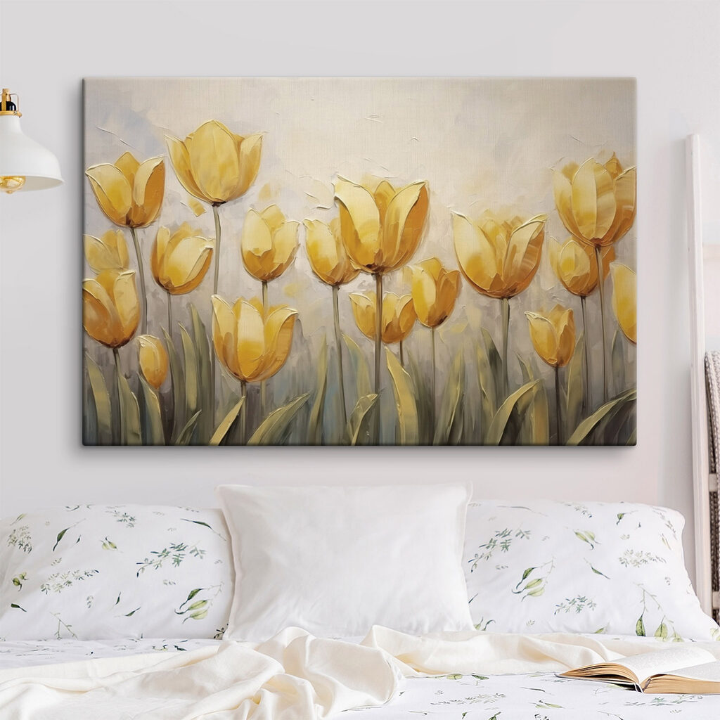 Tulipas amarelas — interior 1