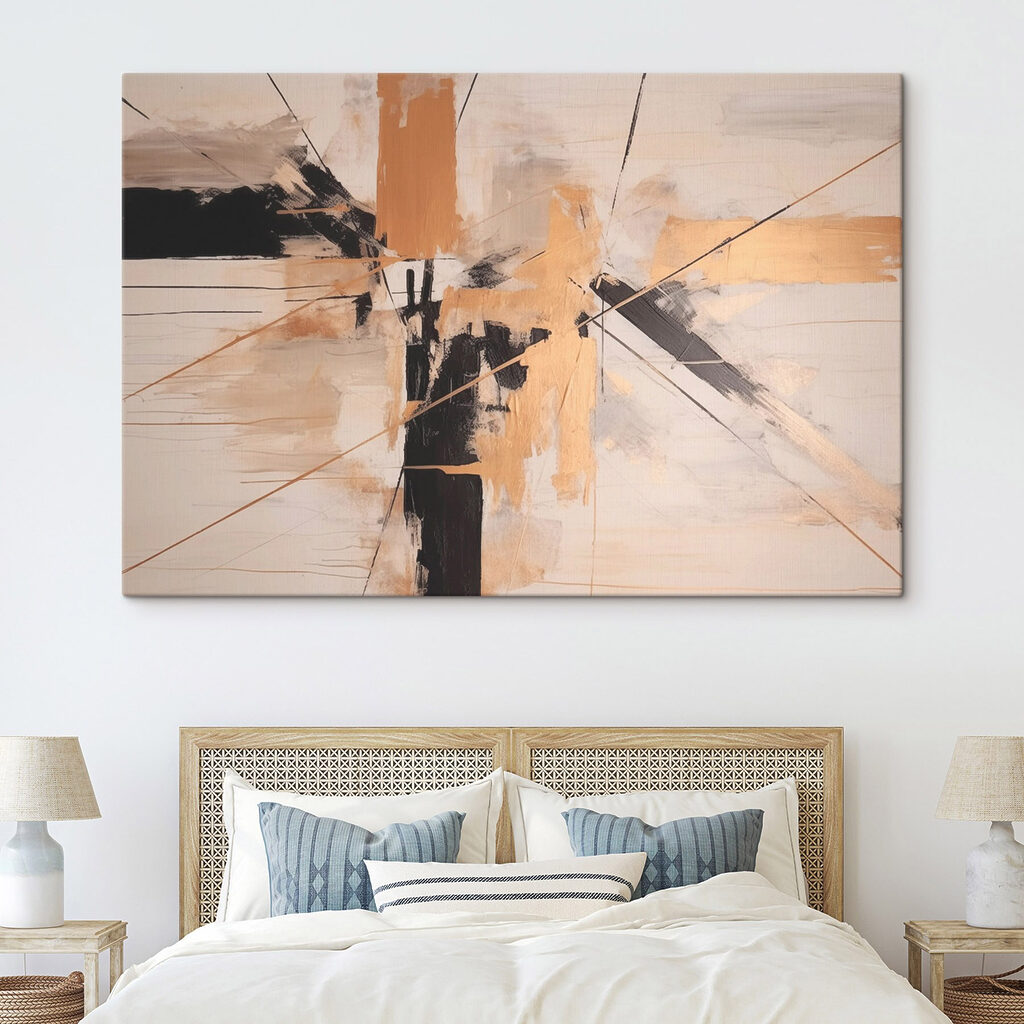Linhas diagonais convergentes — interior 2