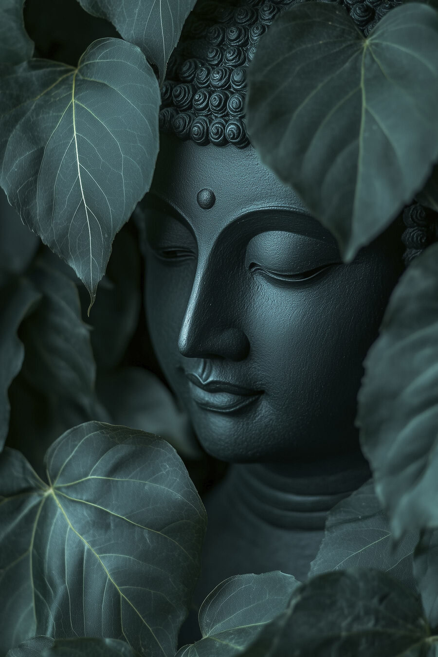 Buda entre folhas — design completo