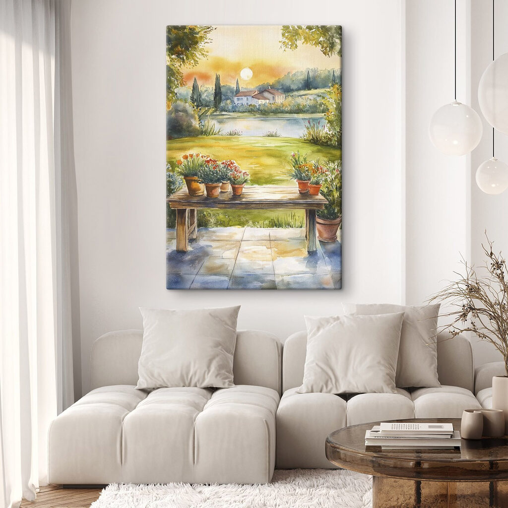 Vista sobre o lago — interior 2
