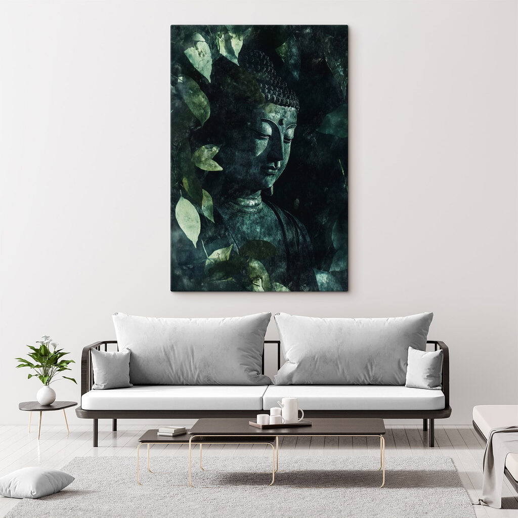 Buda entre sombras verdes — interior 2