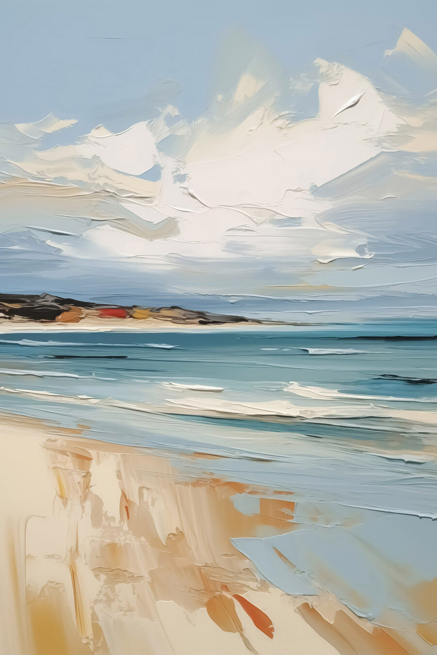Costa de areia — design completo
