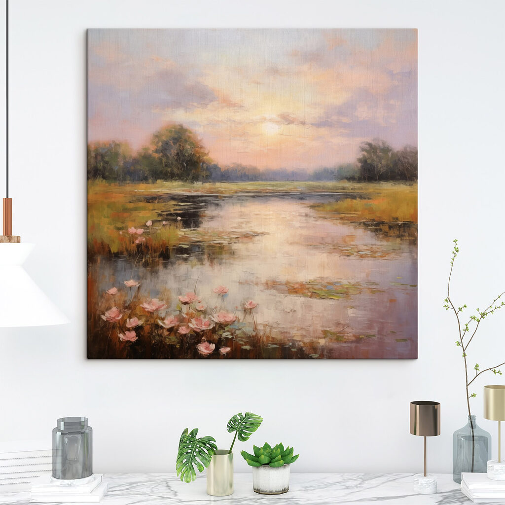 Lagoa ao entardecer — interior 2