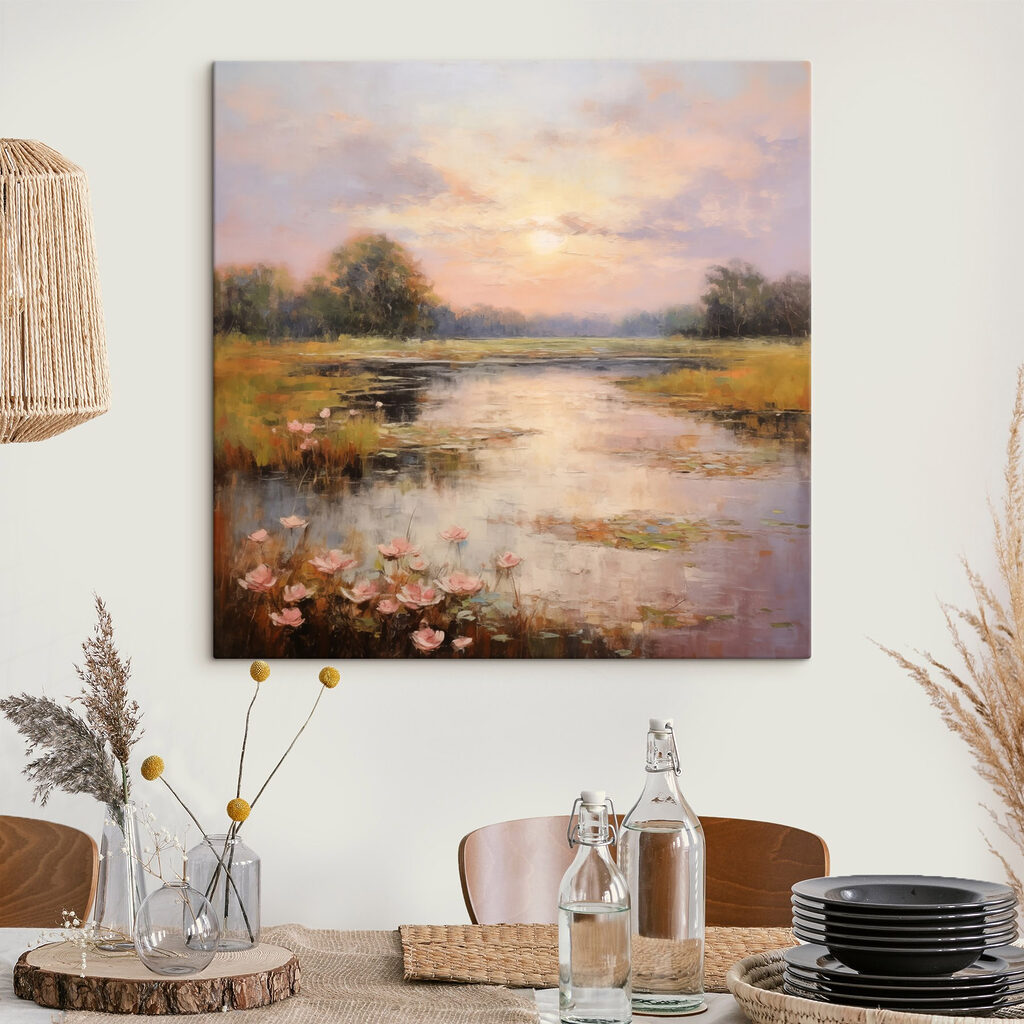 Lagoa ao entardecer — interior 3