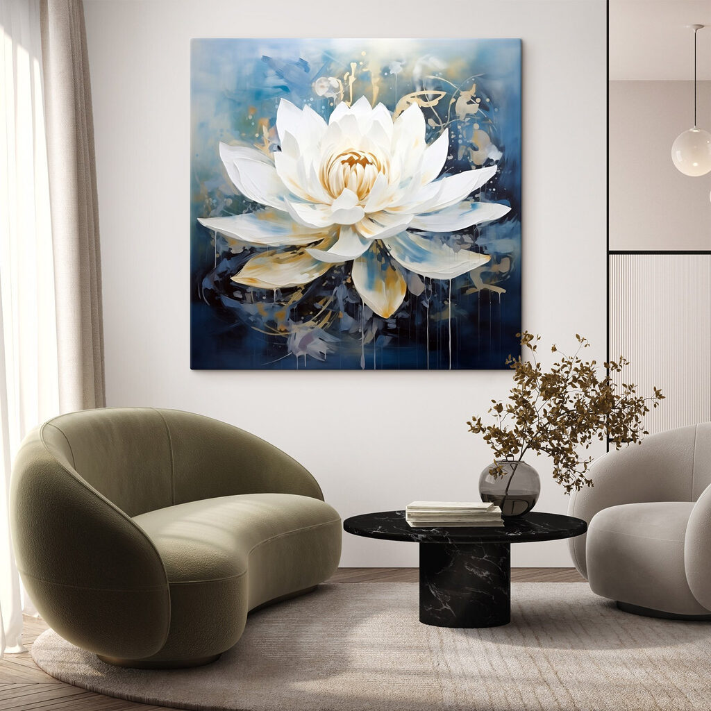 Lótus branco — interior 2