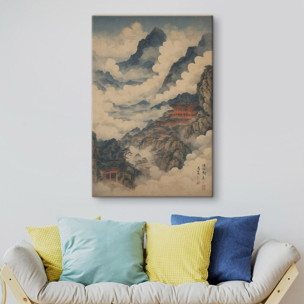 Templo entre nuvens — interior 2