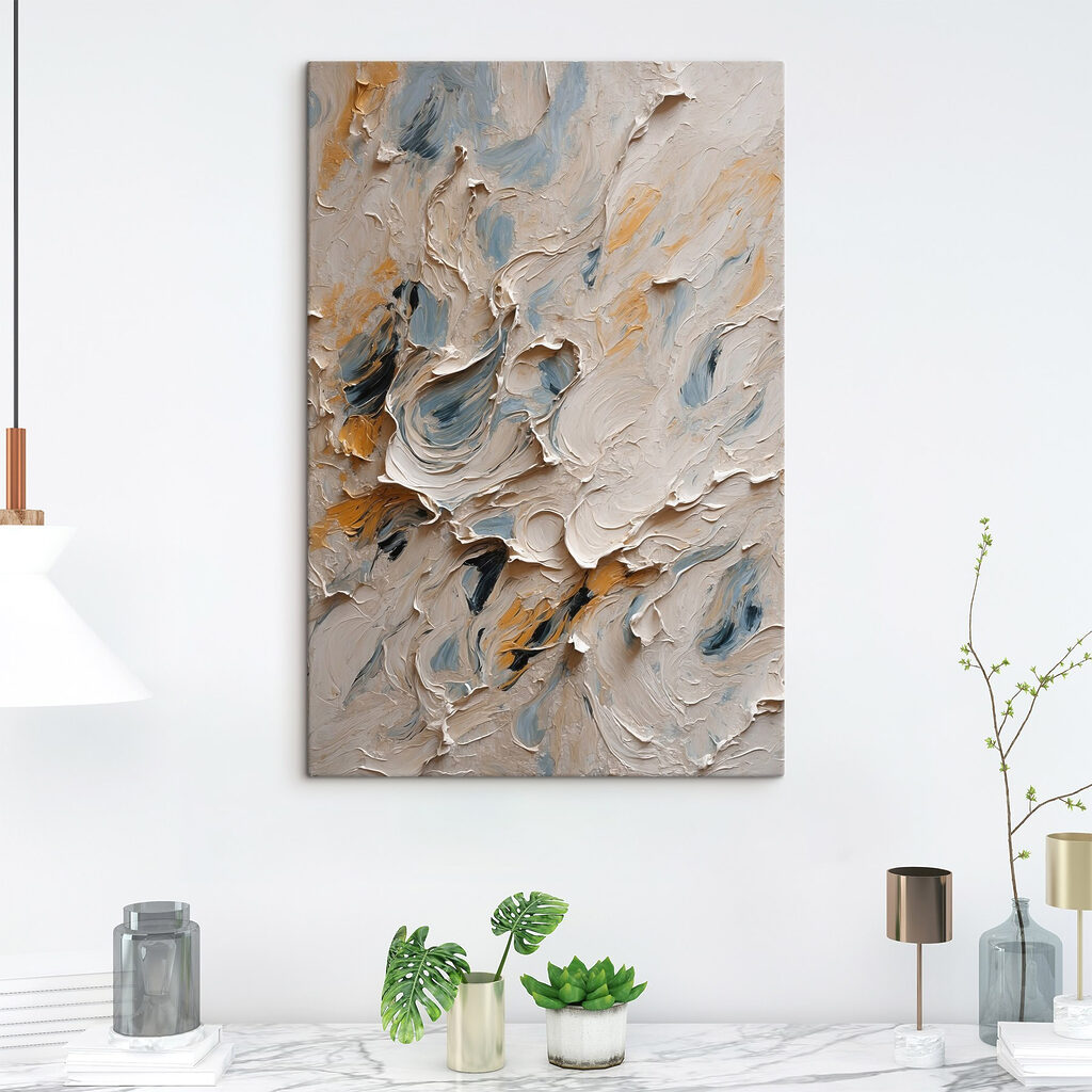 Azul-acinzentado e ocre — interior 3