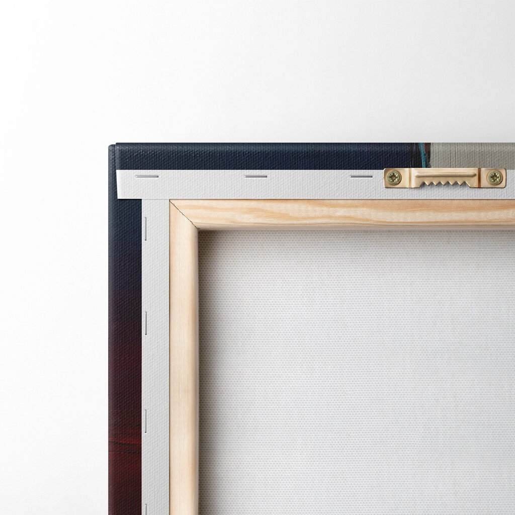 Ocre entre cores escuras — verso