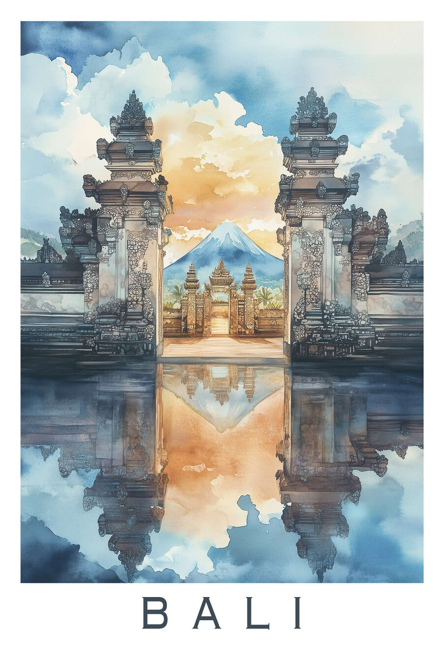 Portão de Bali — design completo