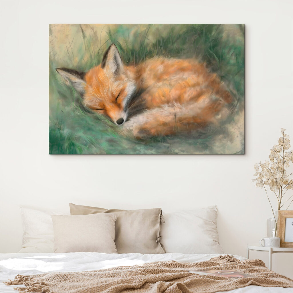 Raposa a dormir — interior 2