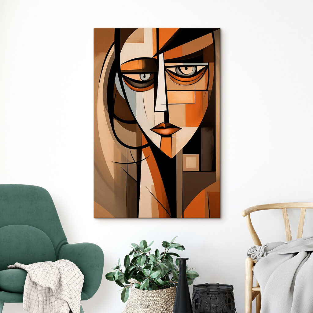 Rosto em ocre — interior 2