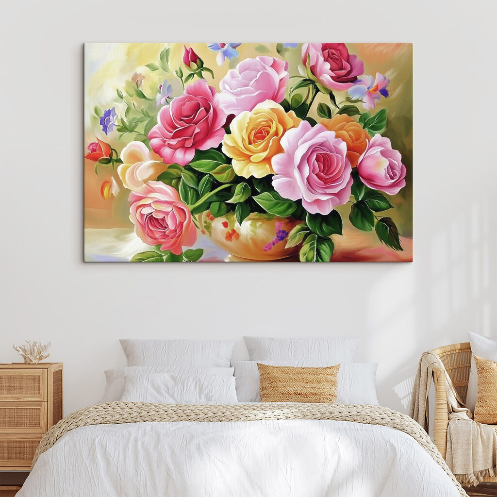 Ramo de rosas — interior 1