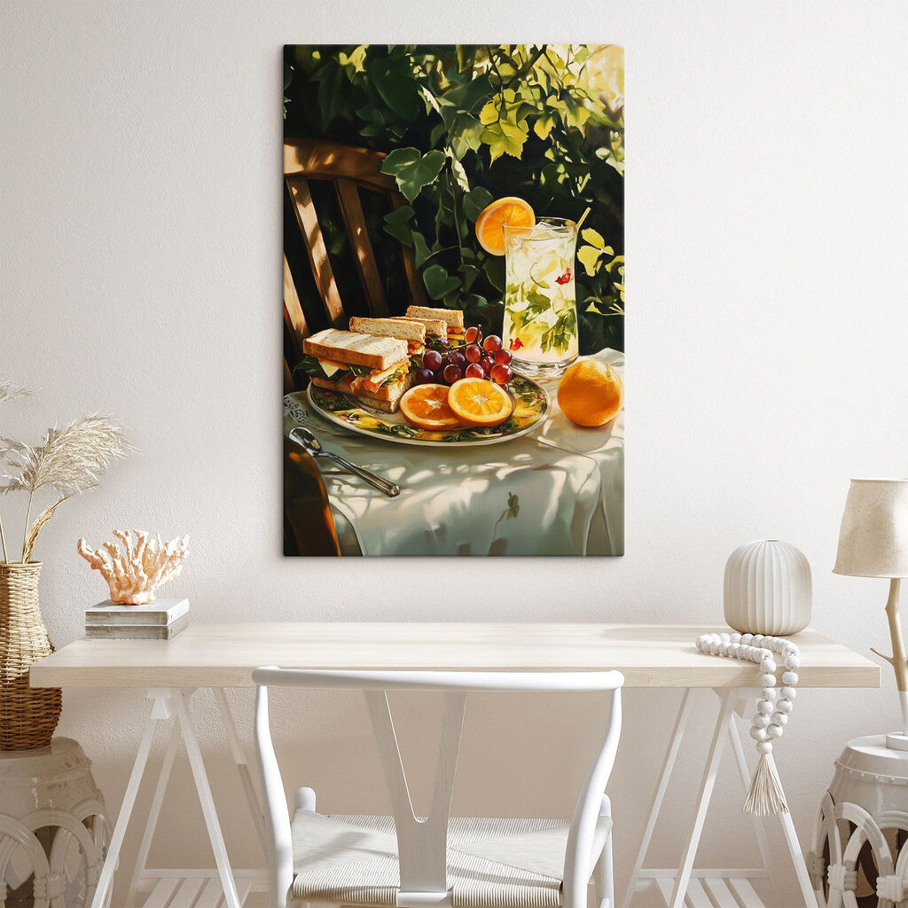 Almoço no jardim — interior 1