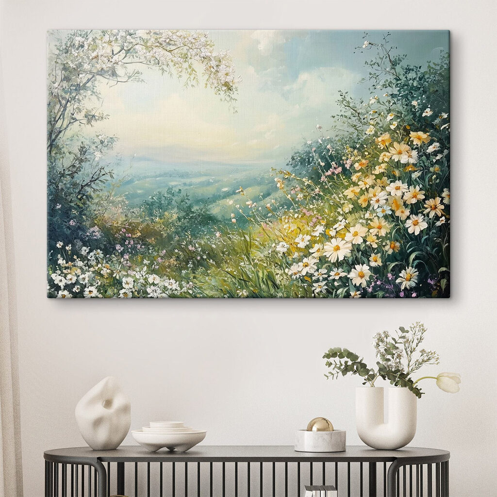 Abertura entre flores — interior 2