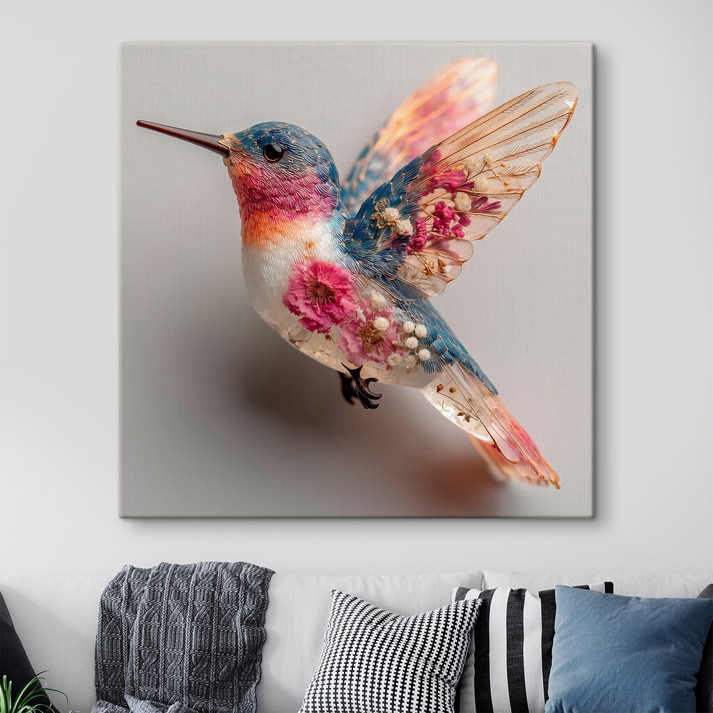 Colibri de asas floridas — interior 2