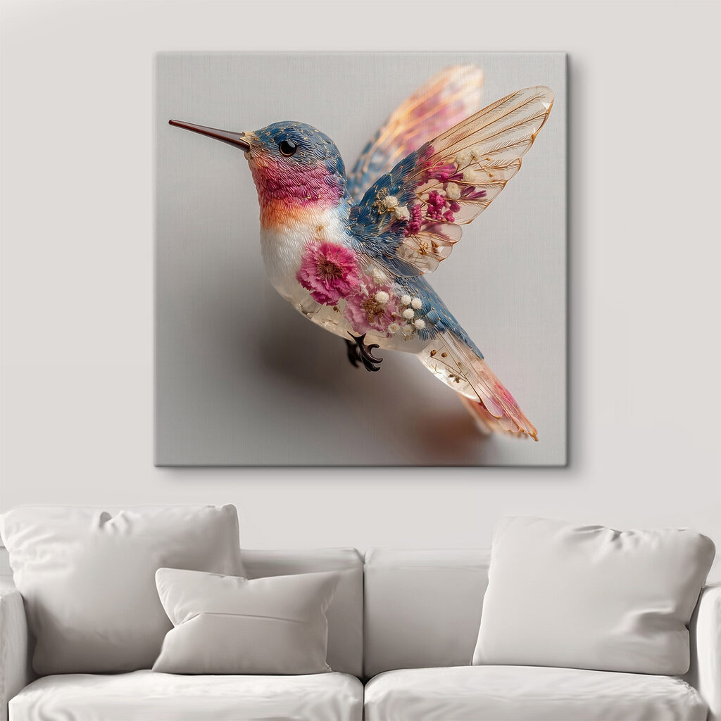 Colibri de asas floridas — interior 3