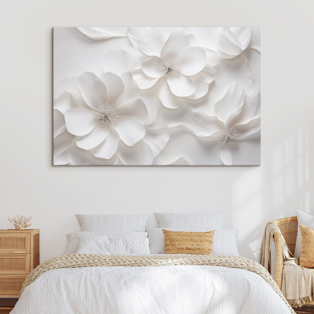 Flores brancas — interior 2