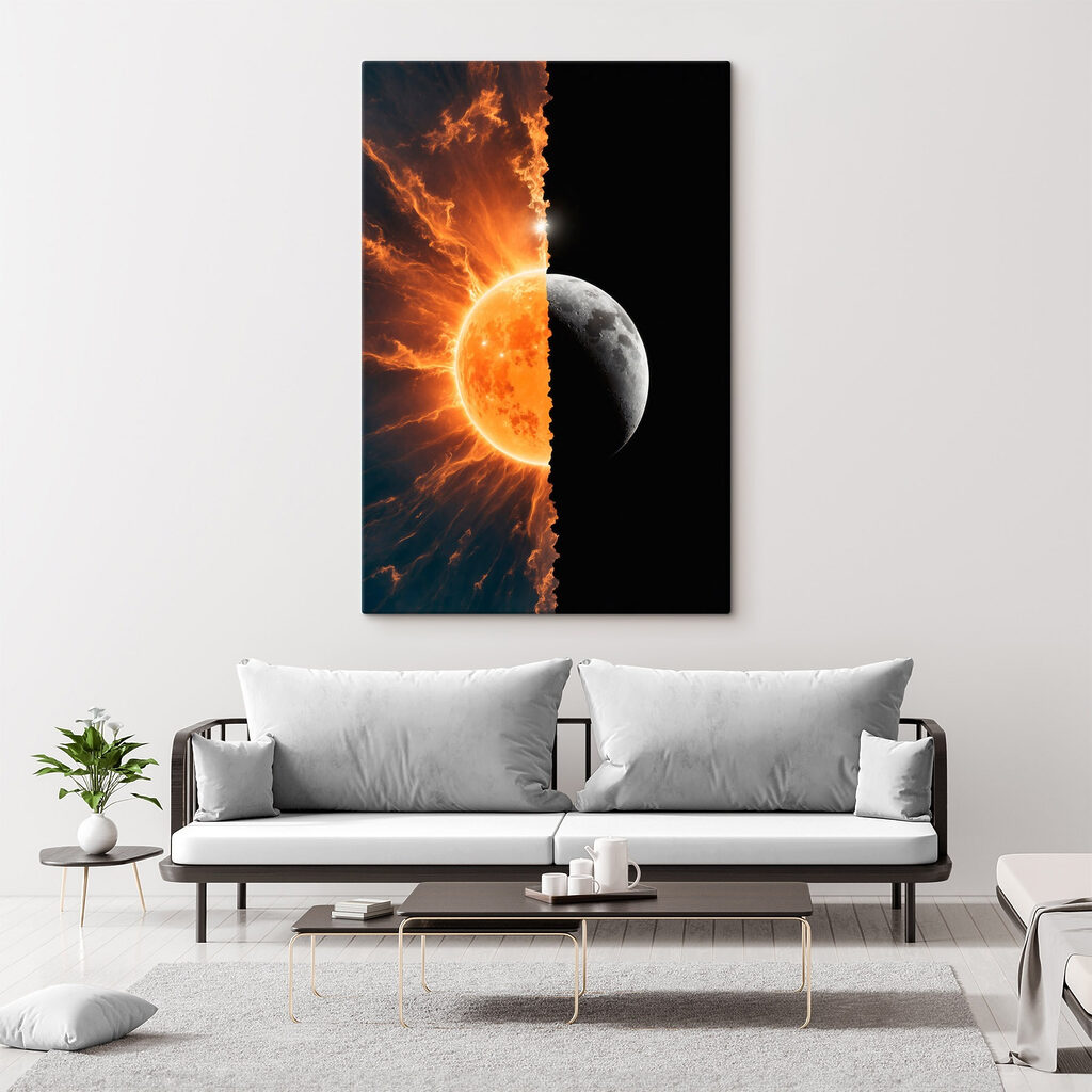 Sol encontra meia-lua — interior 3