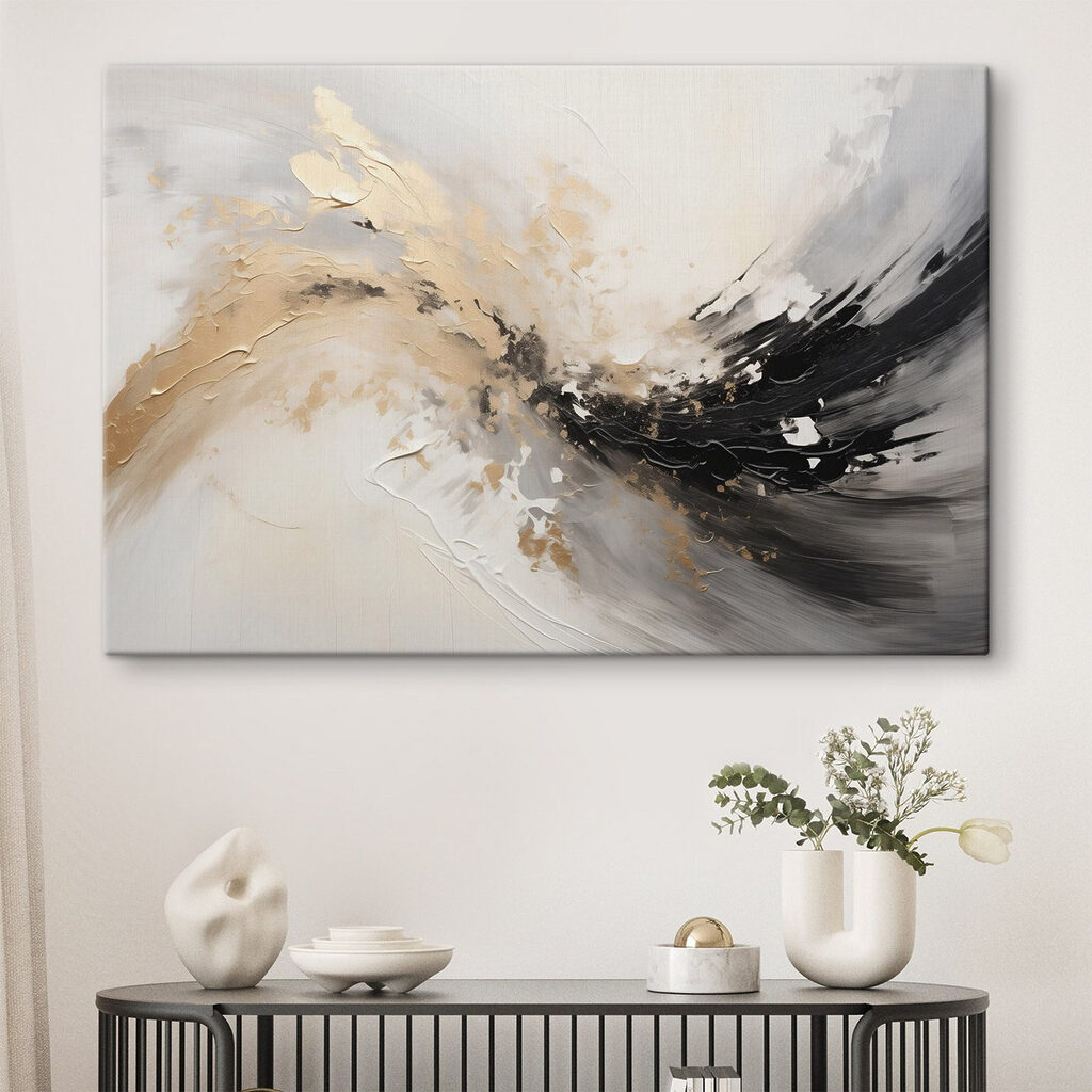 Fluxo preto e areia — interior 1