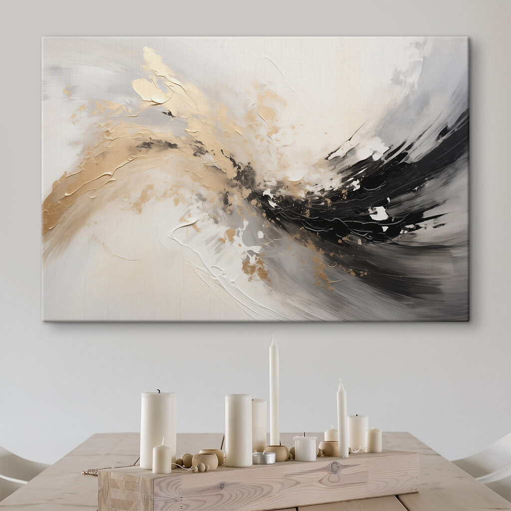 Fluxo preto e areia — interior 2