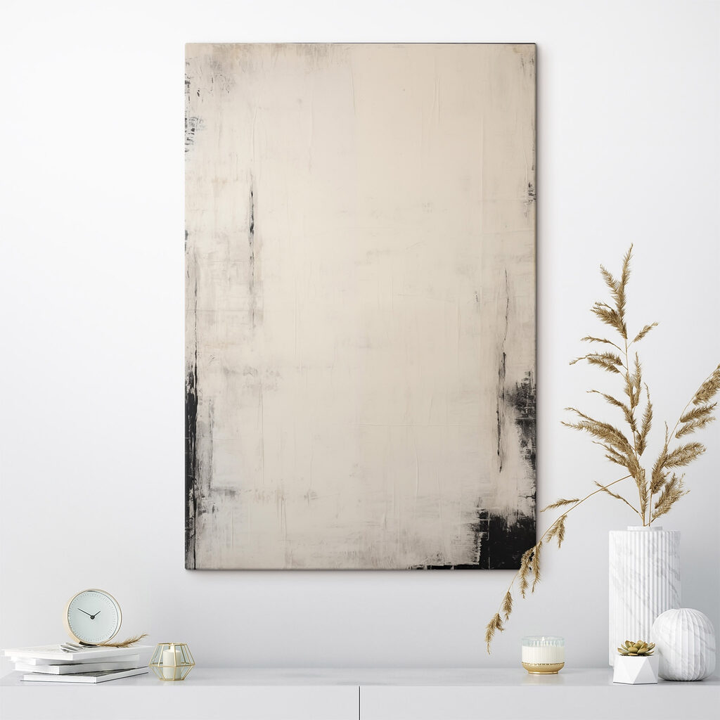 Faixas pálidas com preto — interior 2