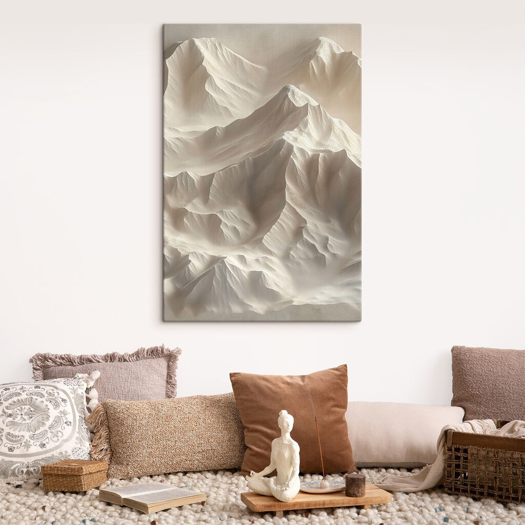 Camadas brancas sobre vales — interior 1