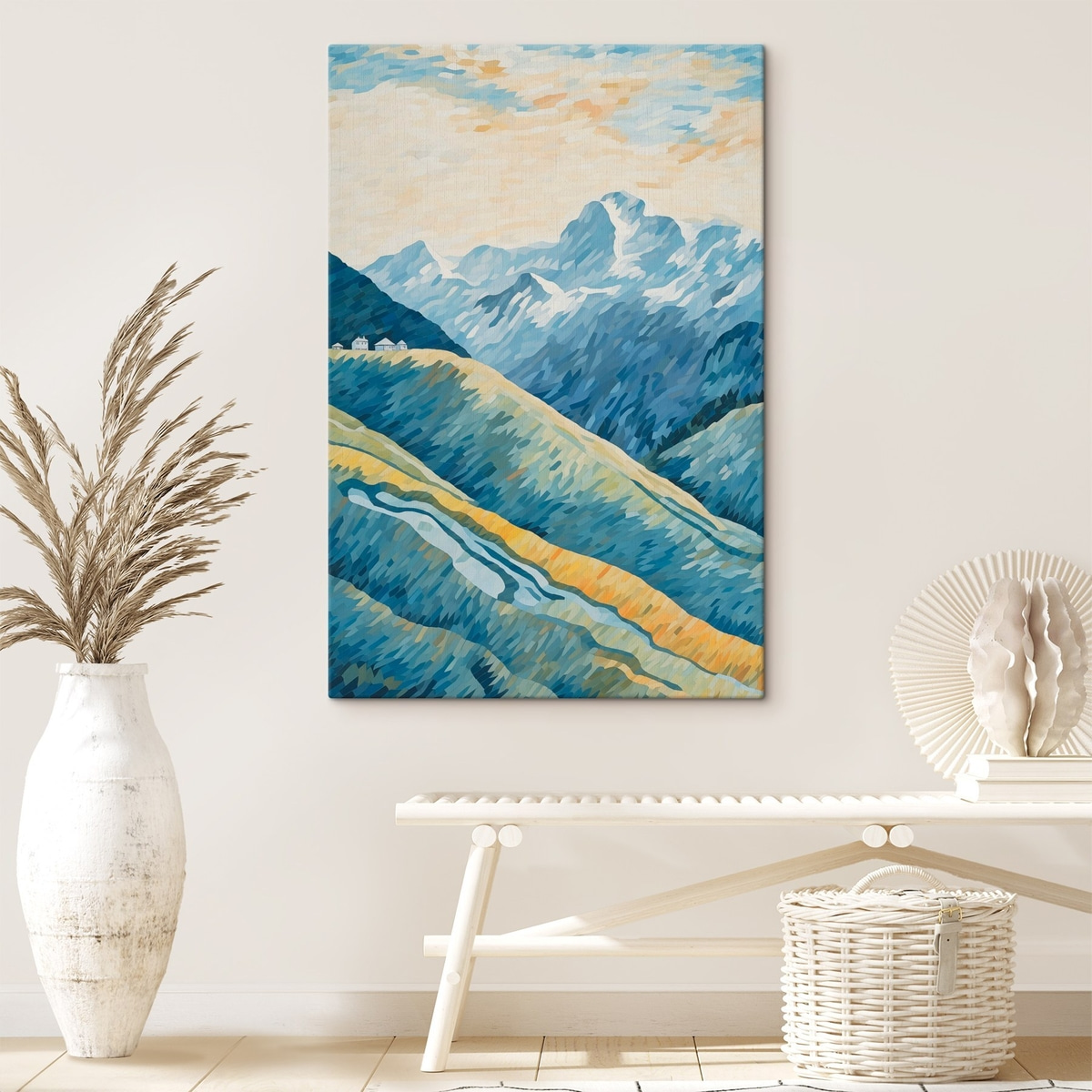 Paisagem de montanha — interior 2