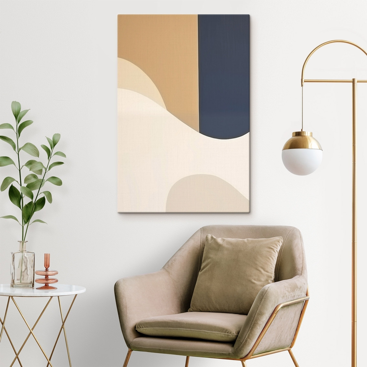 Ondas abstratas — interior 2