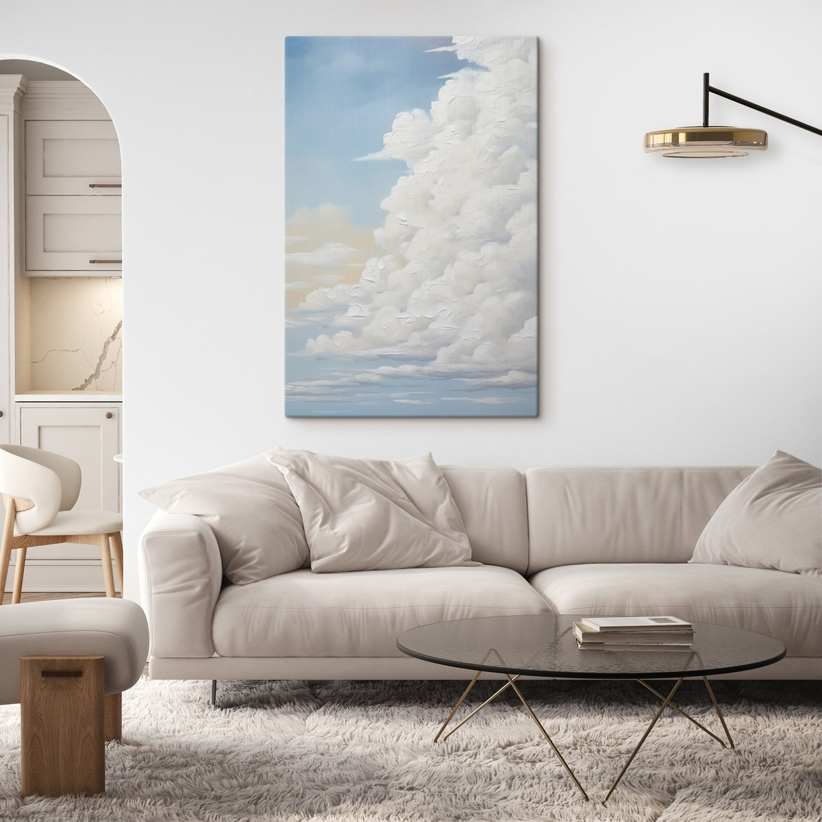 Céu e nuvens — interior 2