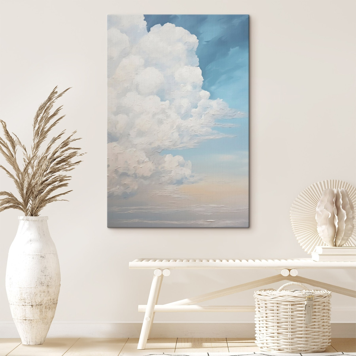 Nuvens e céu — interior 1