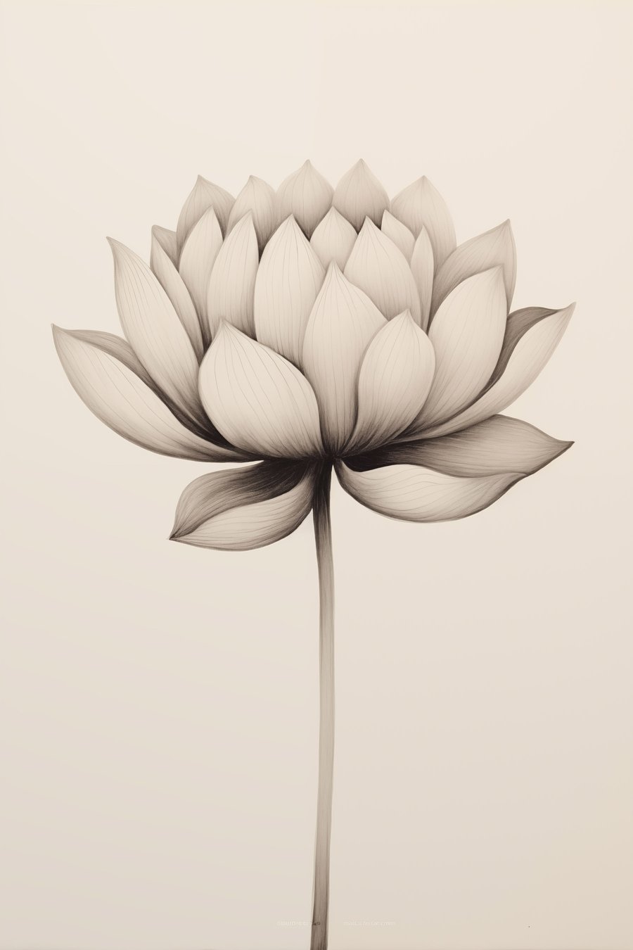 Flor grande — design completo
