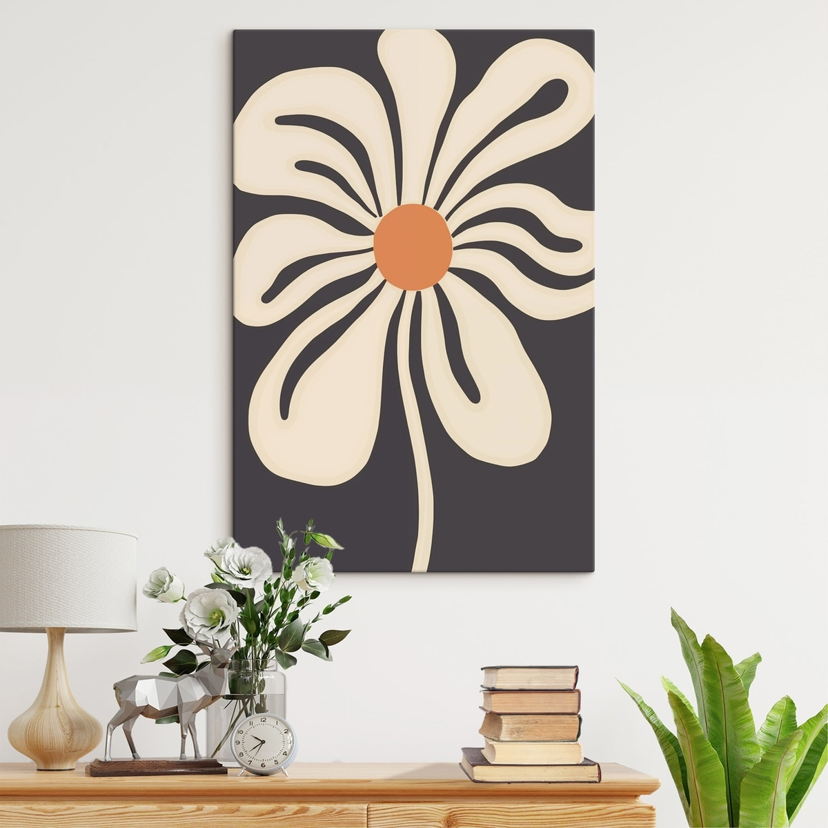 Flor estilizada — interior 2