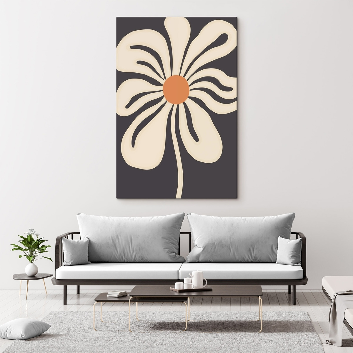 Flor estilizada — interior 1