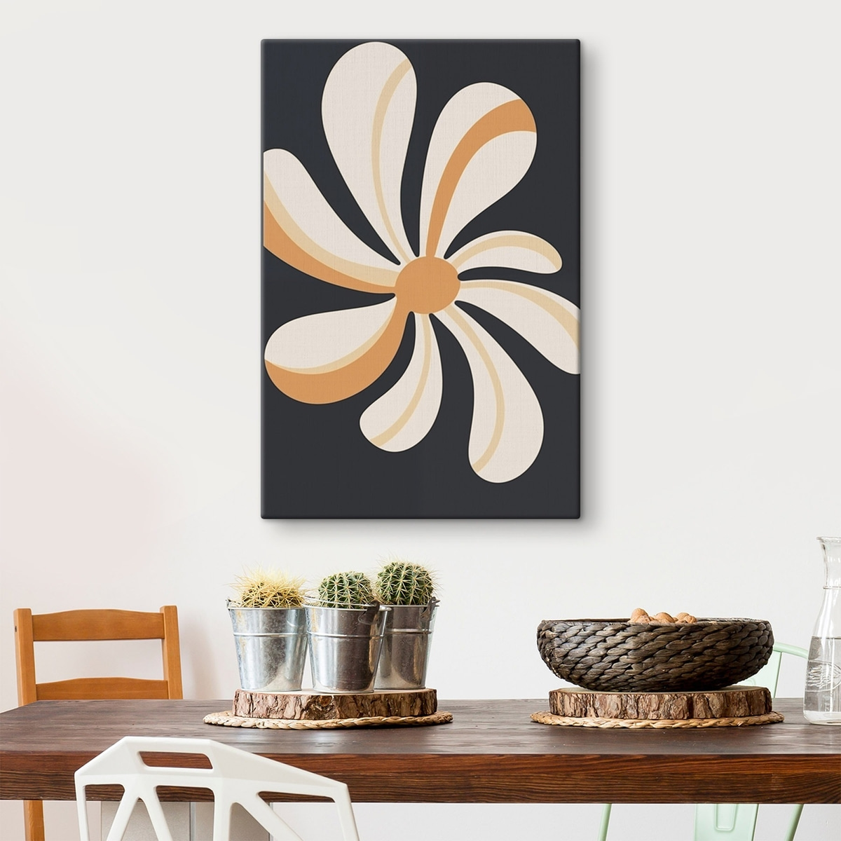Flor estilizada — interior 1