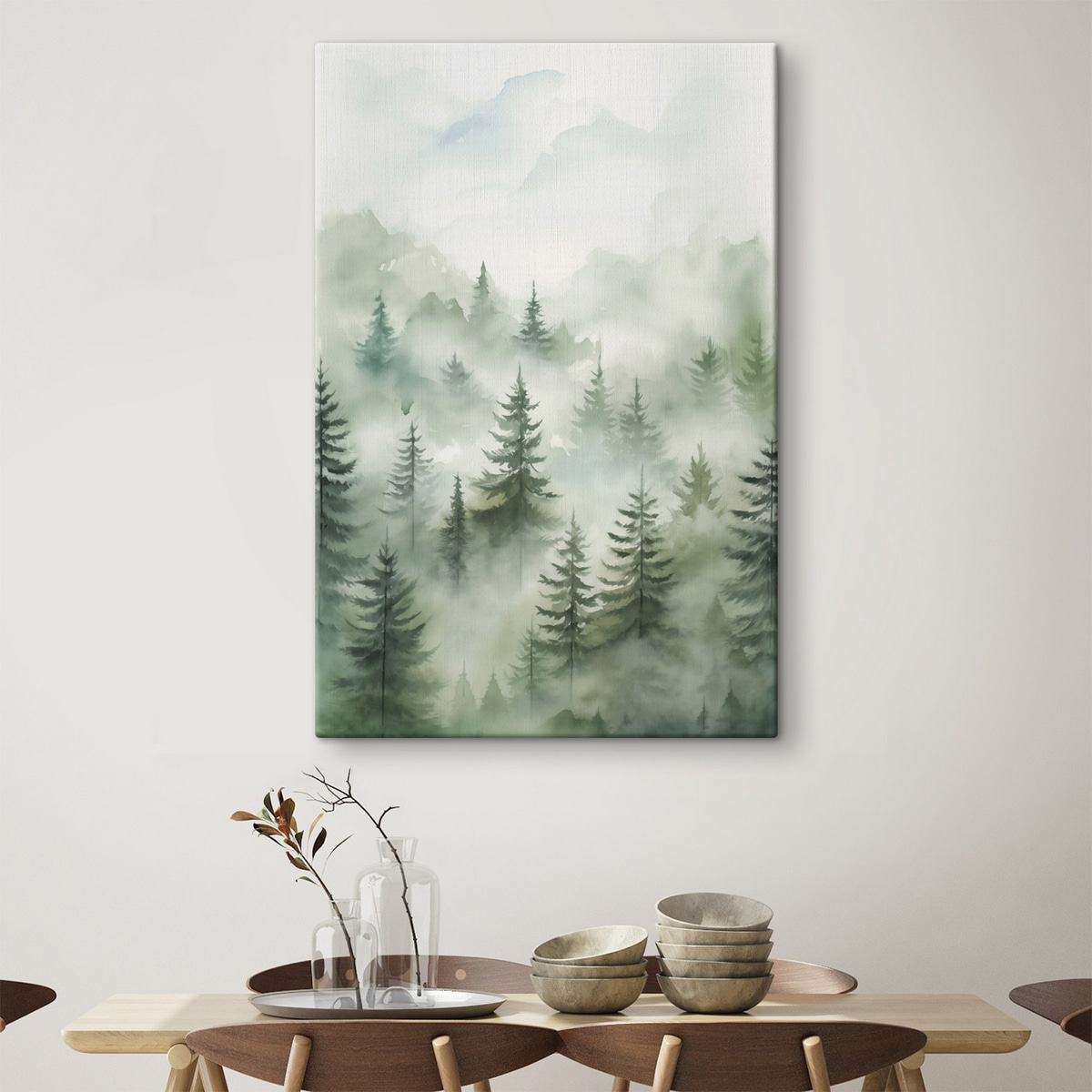 Floresta na névoa — interior 1