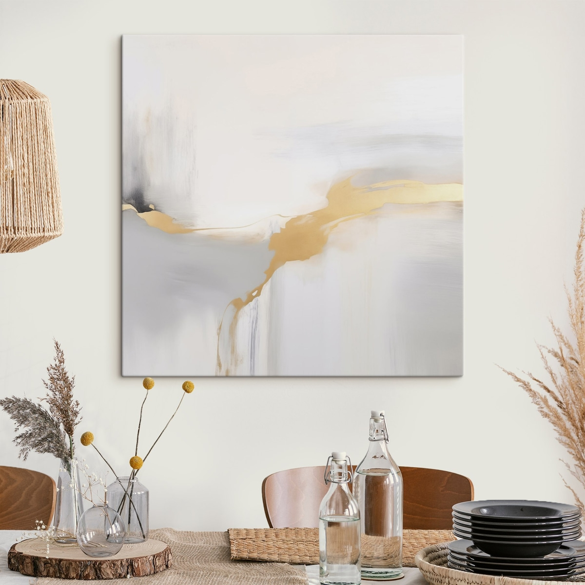Abstração minimalista — interior 1