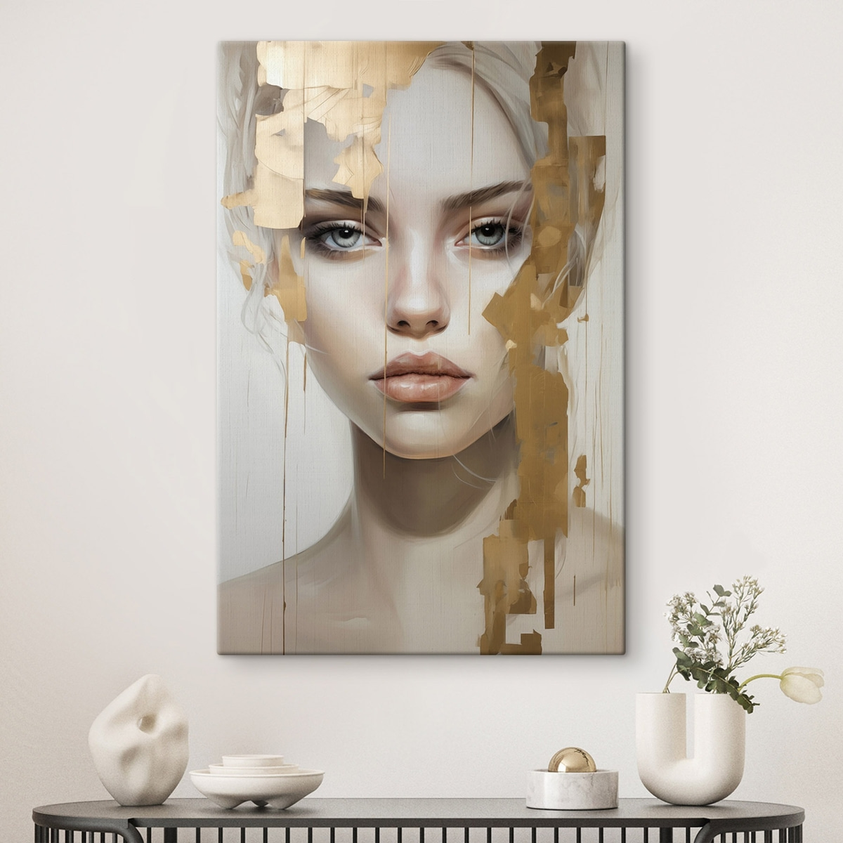 Retrato abstrato — interior 1