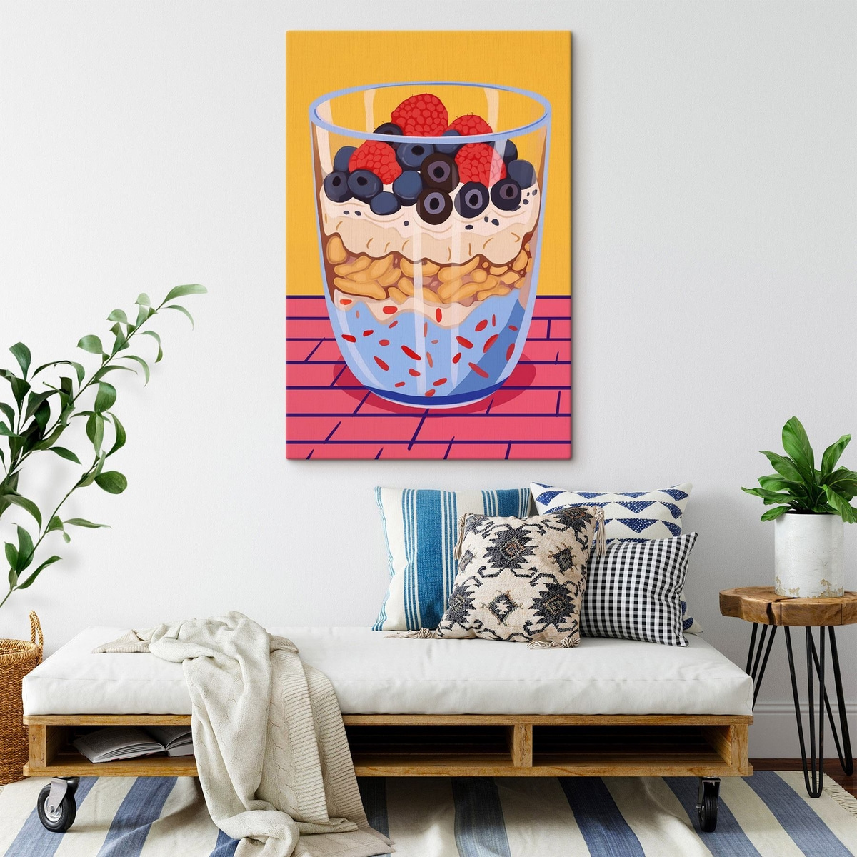 Iogurte com bagas — interior 2