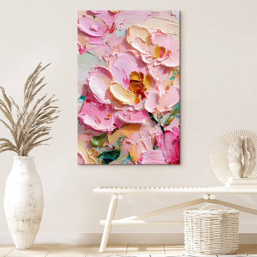 Pétalas rosa de tinta — interior 3