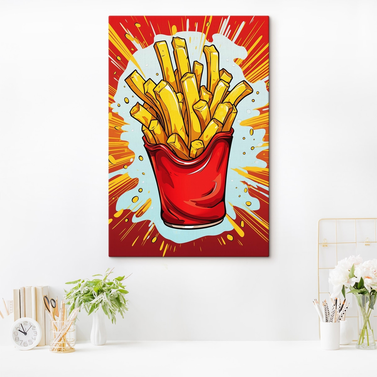 Batatas fritas — interior 1