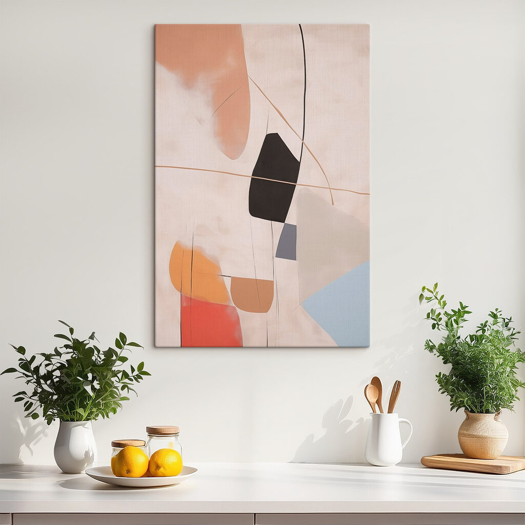 Forma preta numa linha — interior 1