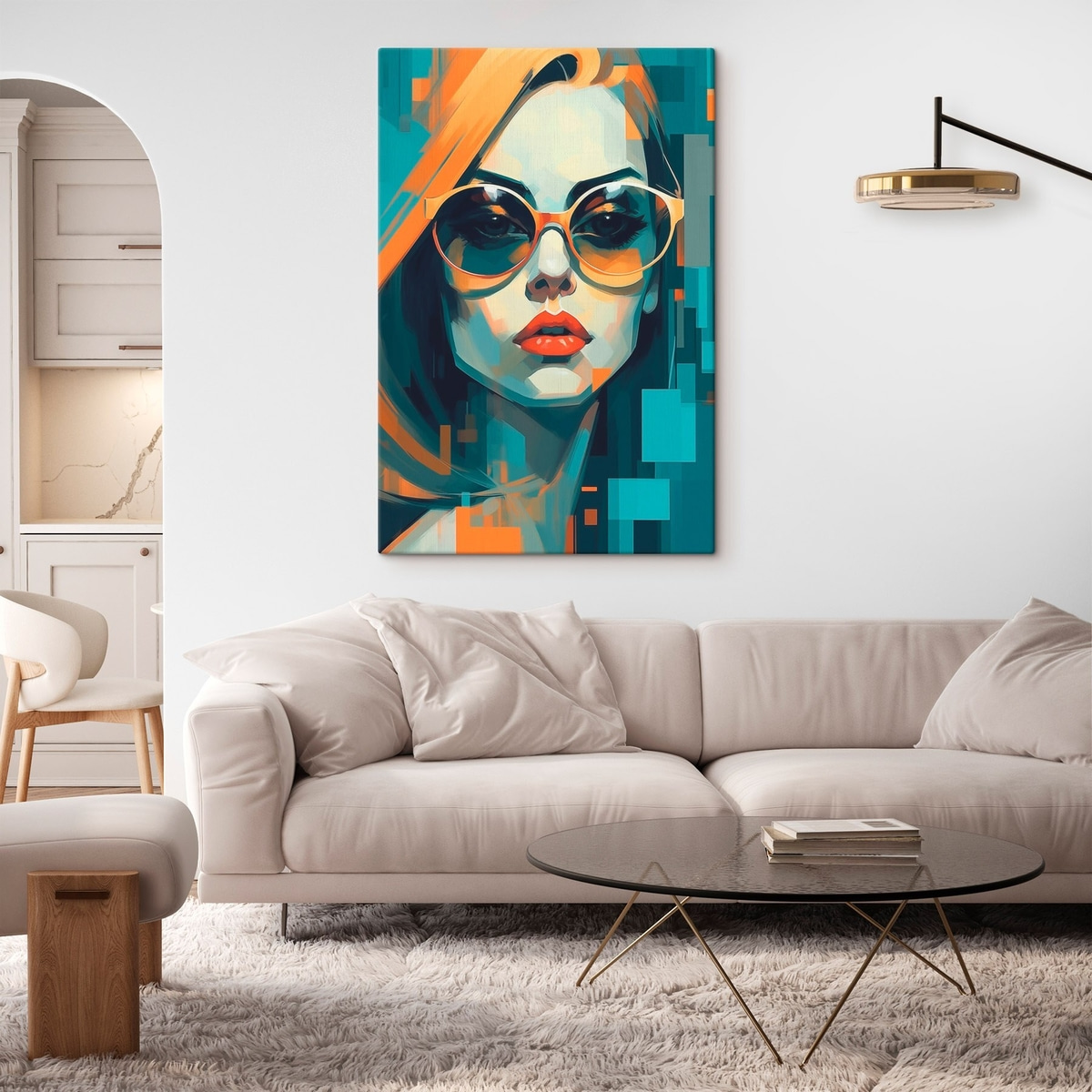 Óculos pop art — interior 1